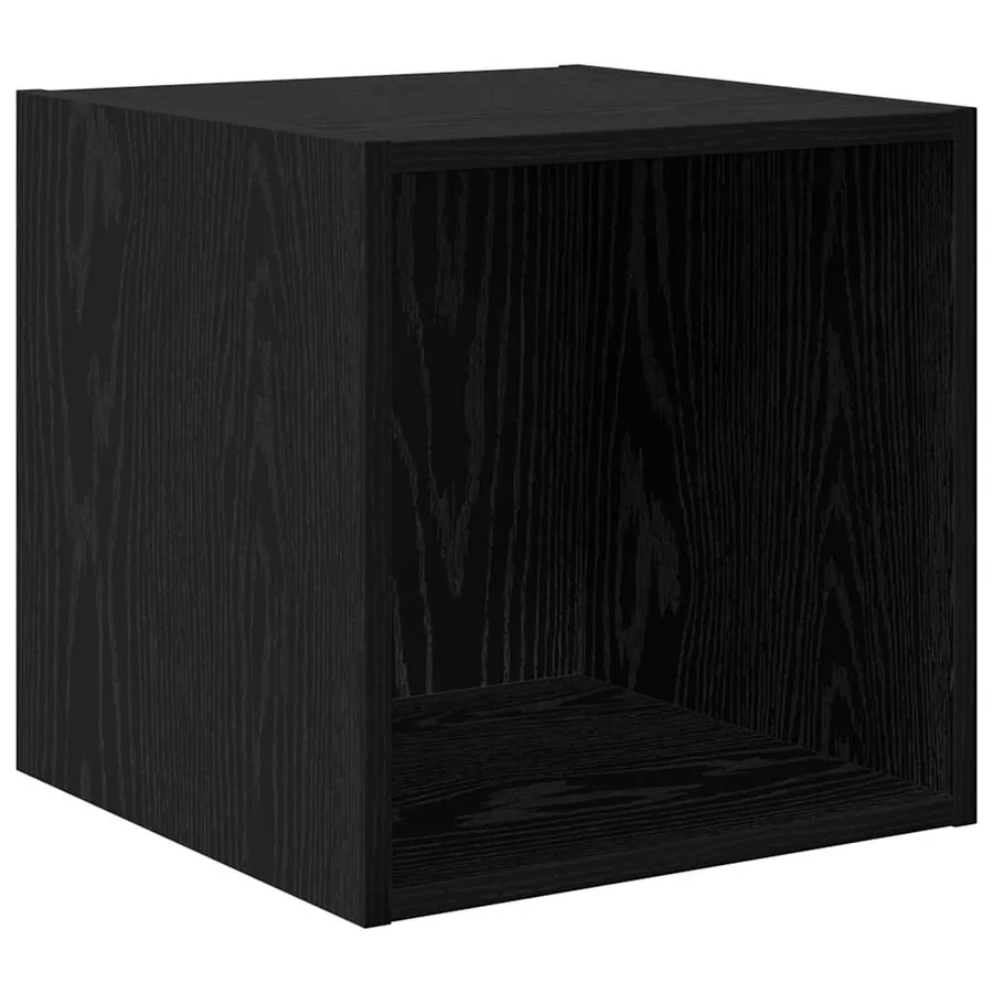 Ensemble meuble TV 4 pcs Chêne noir Bois d'ingénierie - 7