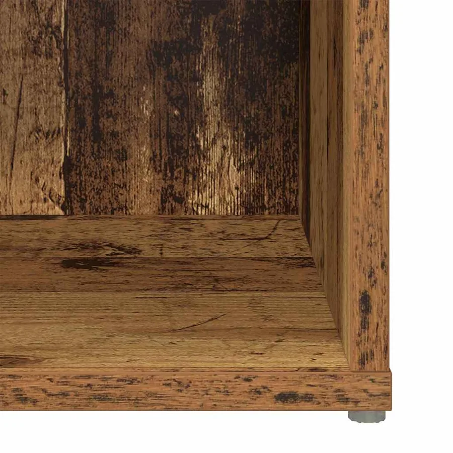 Ensemble meuble TV Marron 72 x 35 x 37 cm Bois d'ingénierie - 7