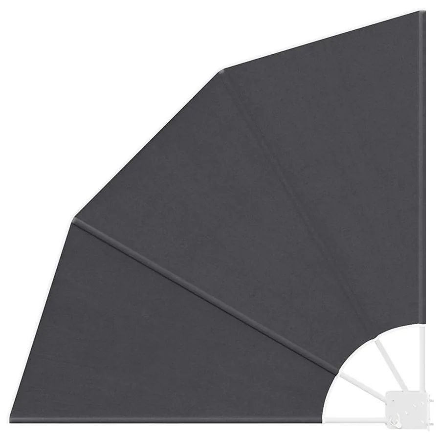 Écran de confidentialité pour balcon 115 x 115 cm Polyester - 2