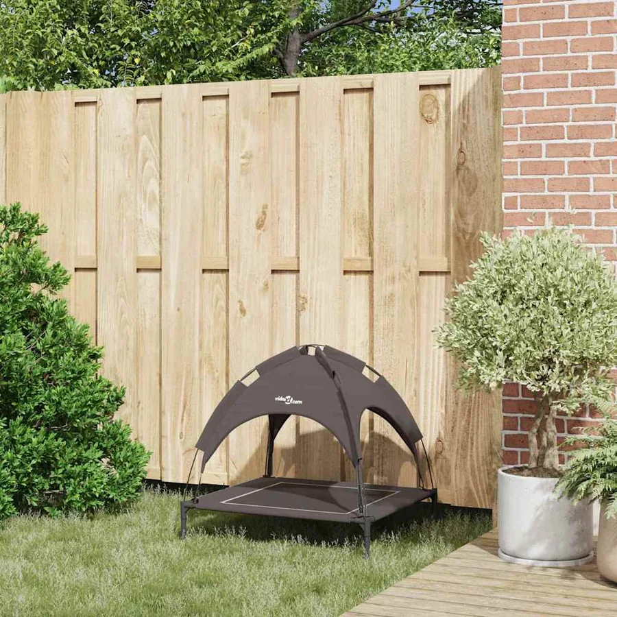 Lit pour Chien Marron 71 x 64 x 71 cm Acier - 3