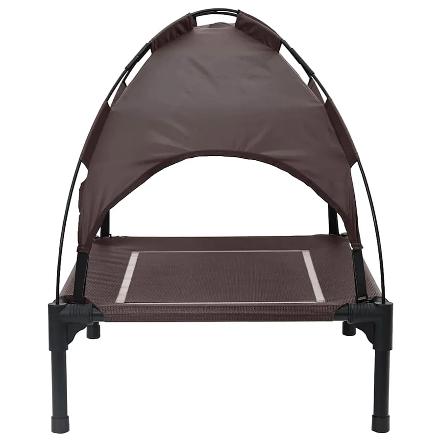 Lit pour Chien Marron 71 x 64 x 71 cm Acier - 5