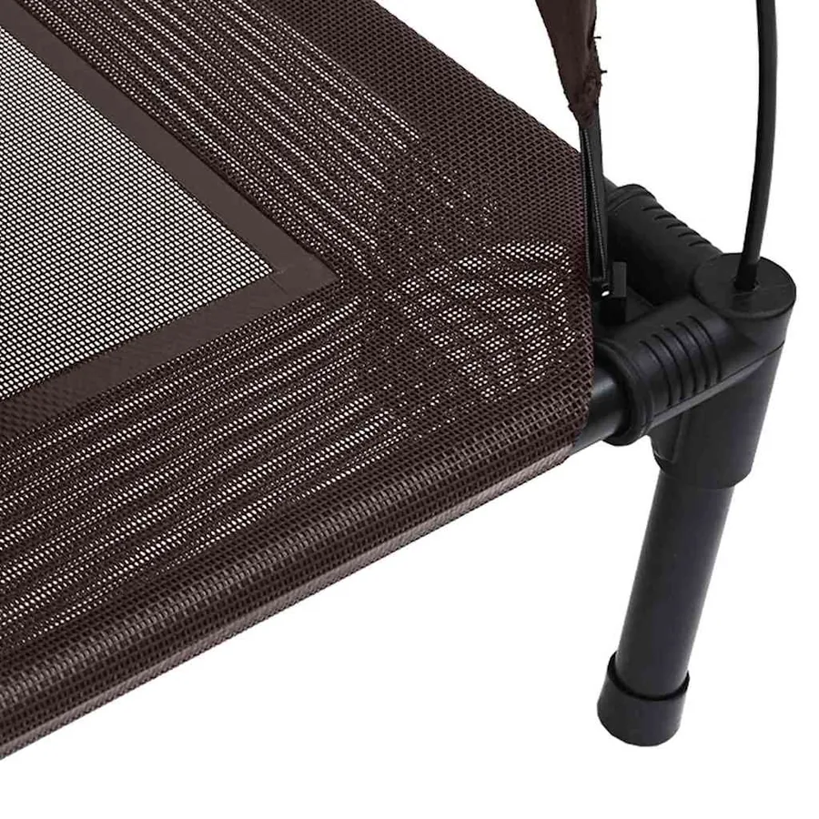 Lit pour Chien Marron 71 x 64 x 71 cm Acier - 6