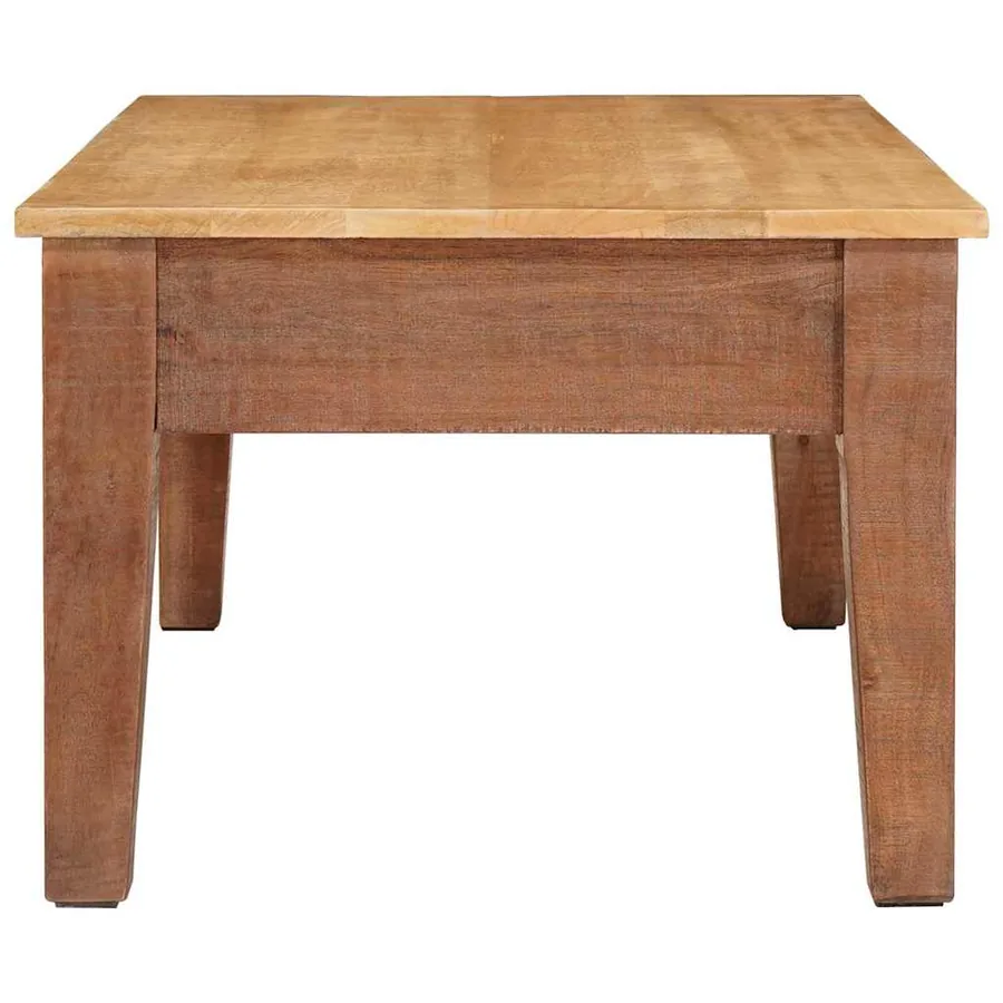 Table basse Marron 110 x 55 x 40 cm Bois de mangue massif - 6