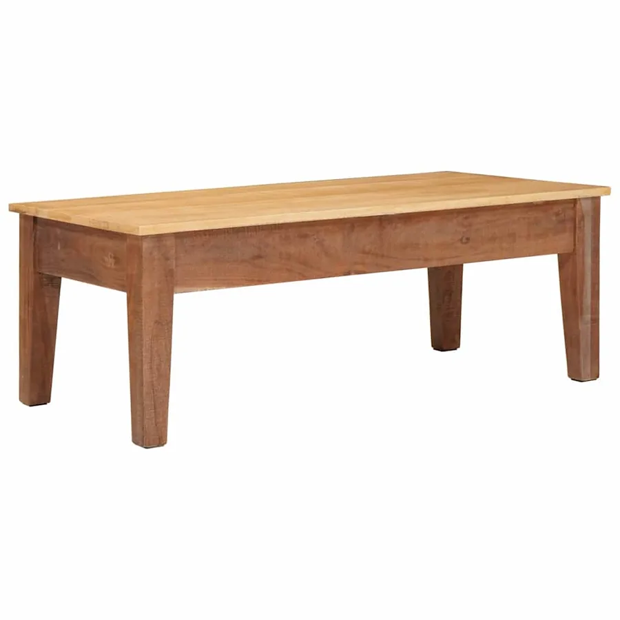 Table basse Marron 110 x 55 x 40 cm Bois de mangue massif - 7