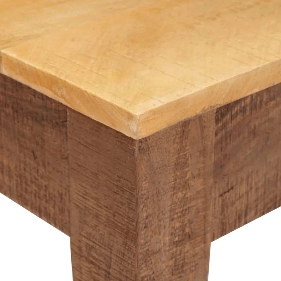 Table basse Marron 110 x 55 x 40 cm Bois de mangue massif - 8