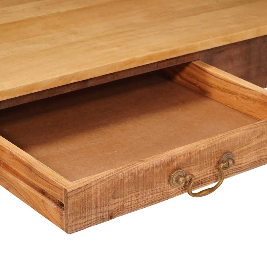 Table basse Marron 110 x 55 x 40 cm Bois de mangue massif - 9