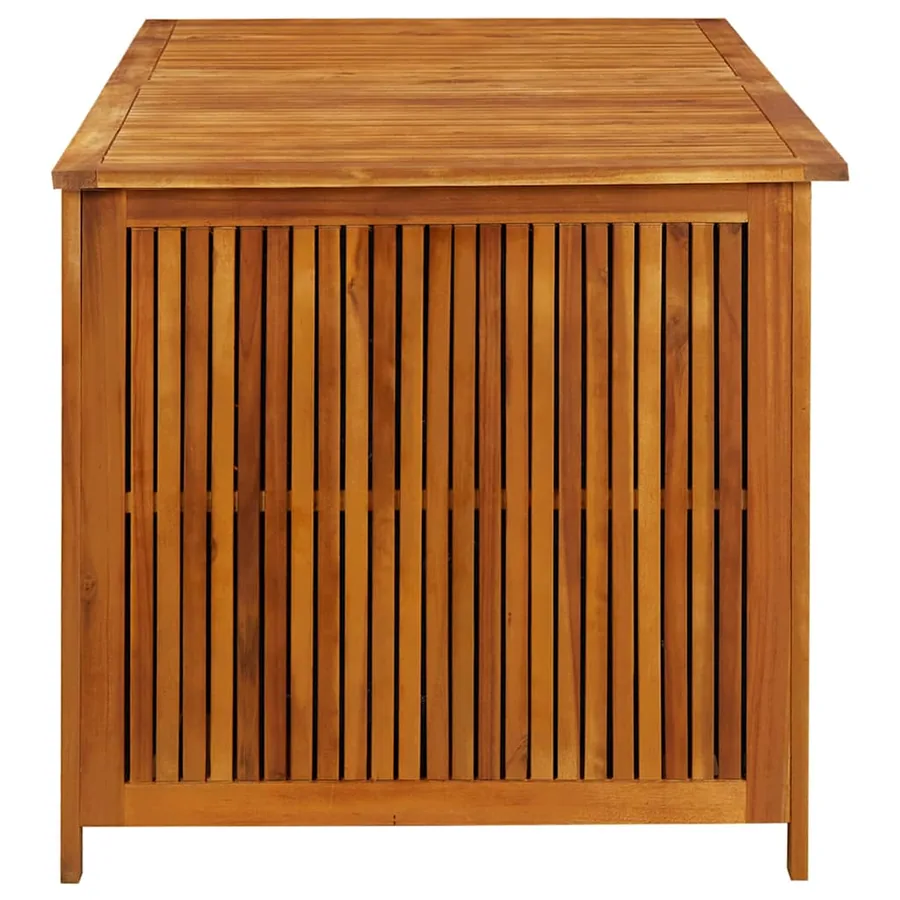 Garden storage box 150x80x75 cm solid acacia wood - 5