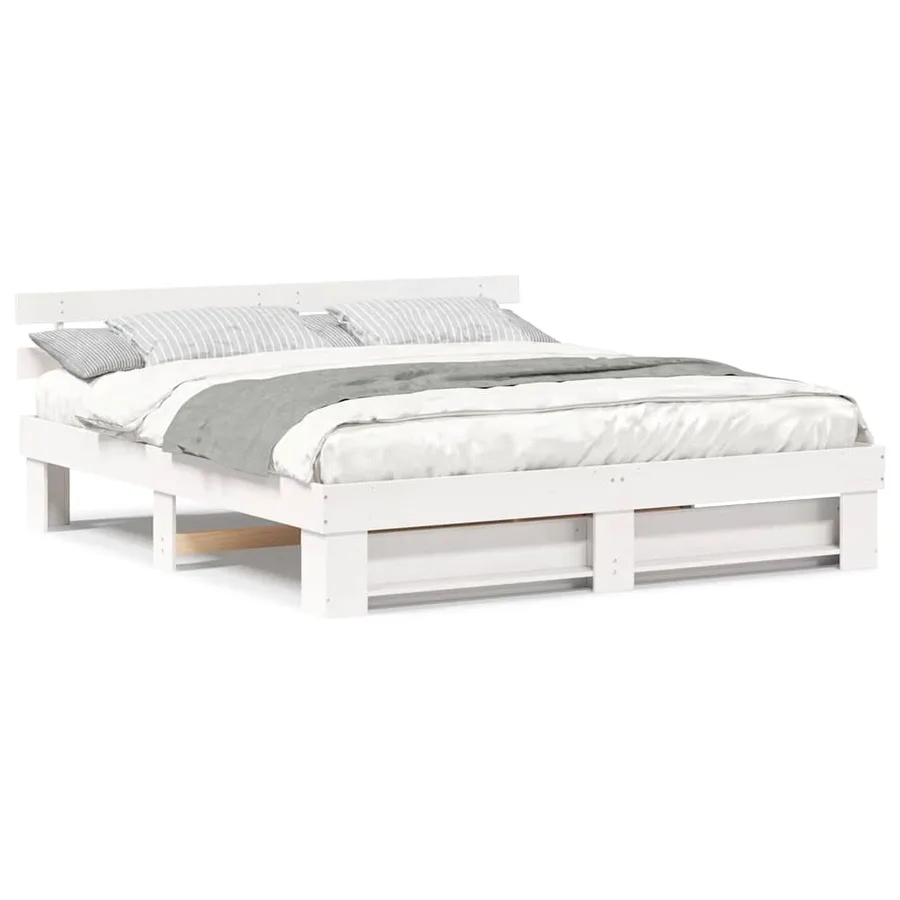 Cadre de lit Queen 200 x 200 cm - 4