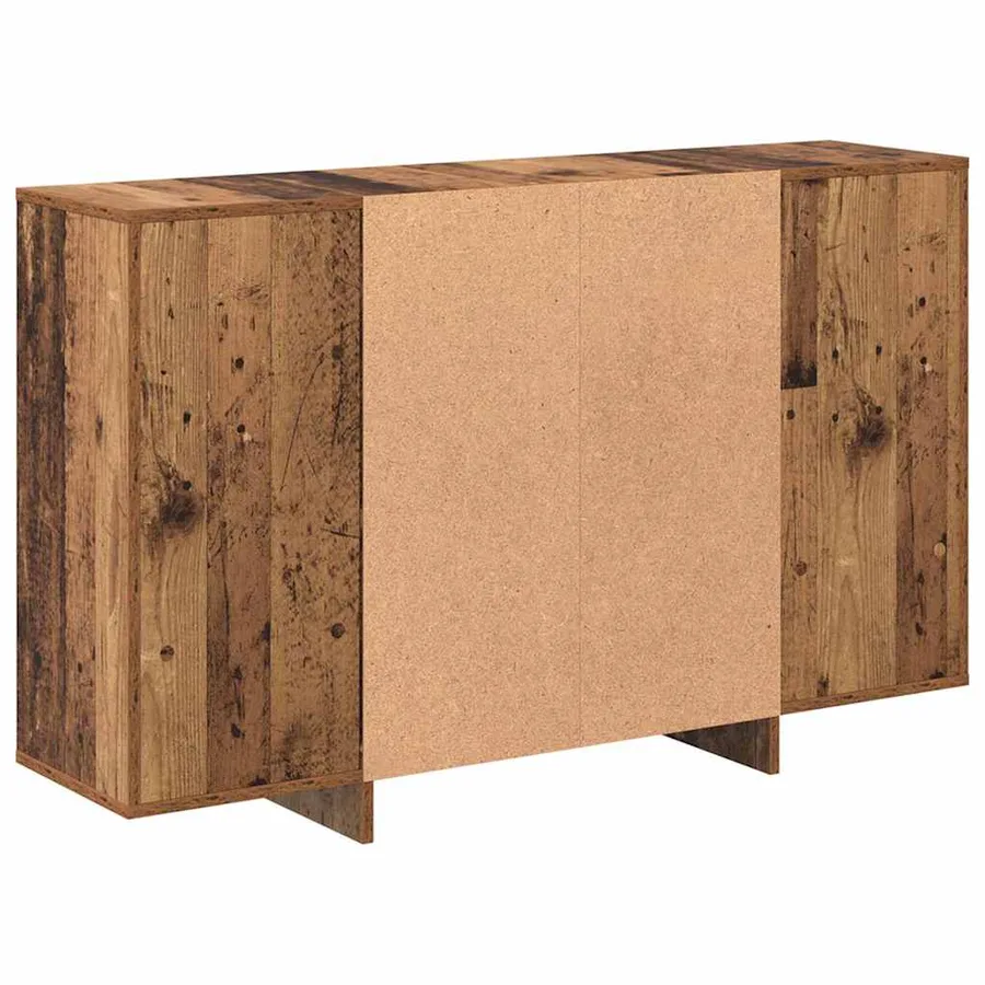 Buffet Bois ancien 120 x 30 x 75 cm Bois d'ingénierie - 7