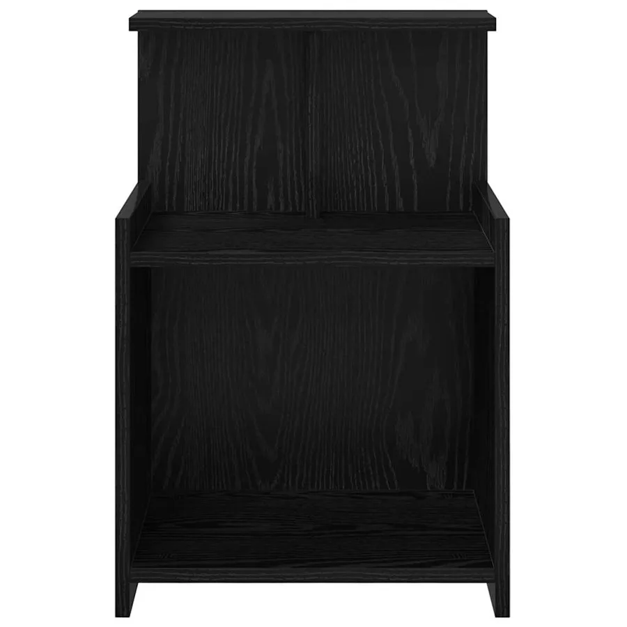 Cabinet de chevet 2 pcs Chêne noir 40 x 35 x 60 cm - 6