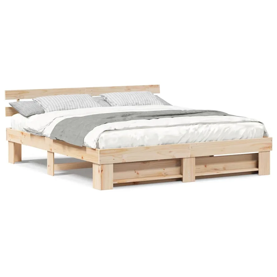 Cadre de lit en pin 180 x 200 cm - 4