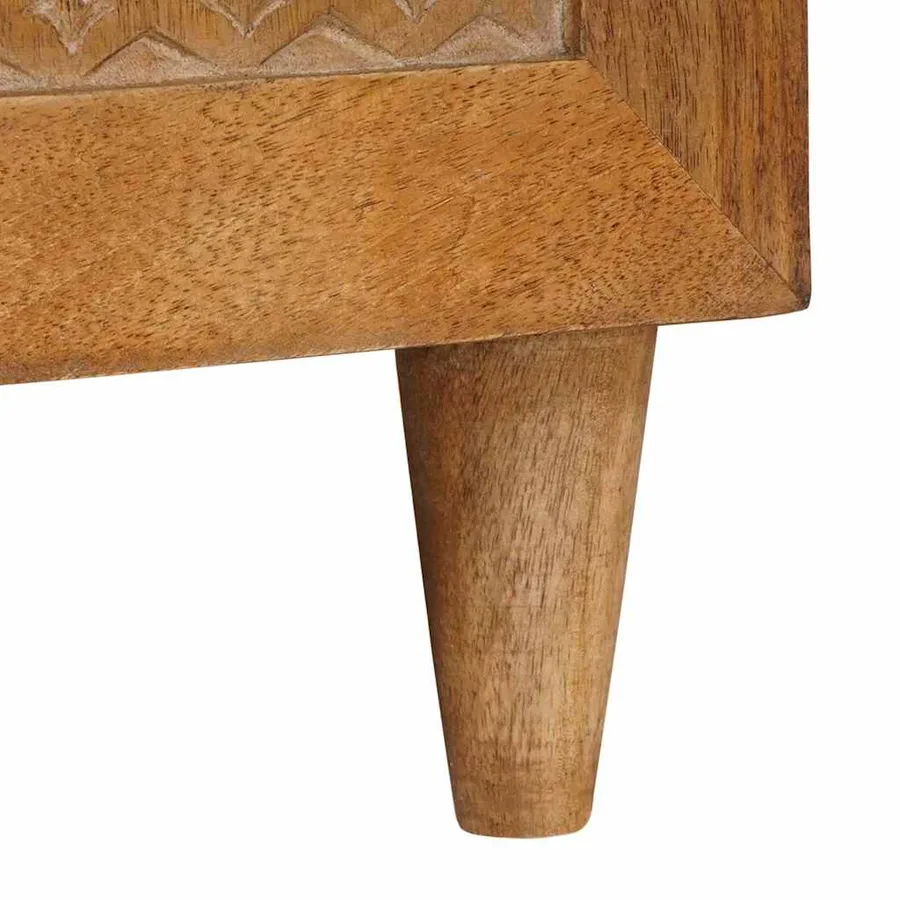 Unites TV Marron Clair 105 x 33 x 46 cm Bois d'ingénierie - 8