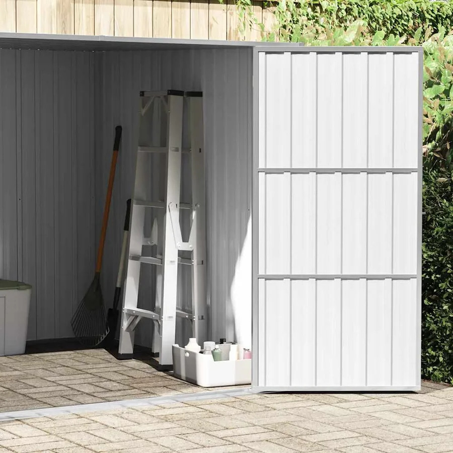 Abri de jardin Anthracite 195x198x159 cm Acier galvanisé - 4