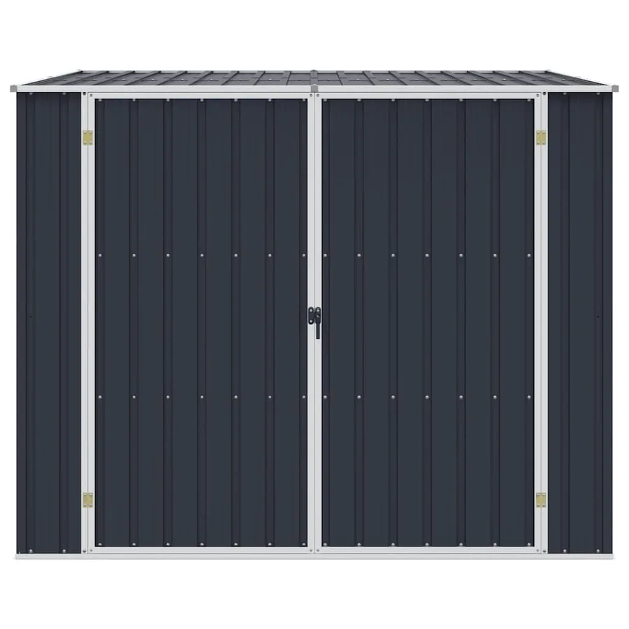 Abri de jardin Anthracite 195x198x159 cm Acier galvanisé - 5