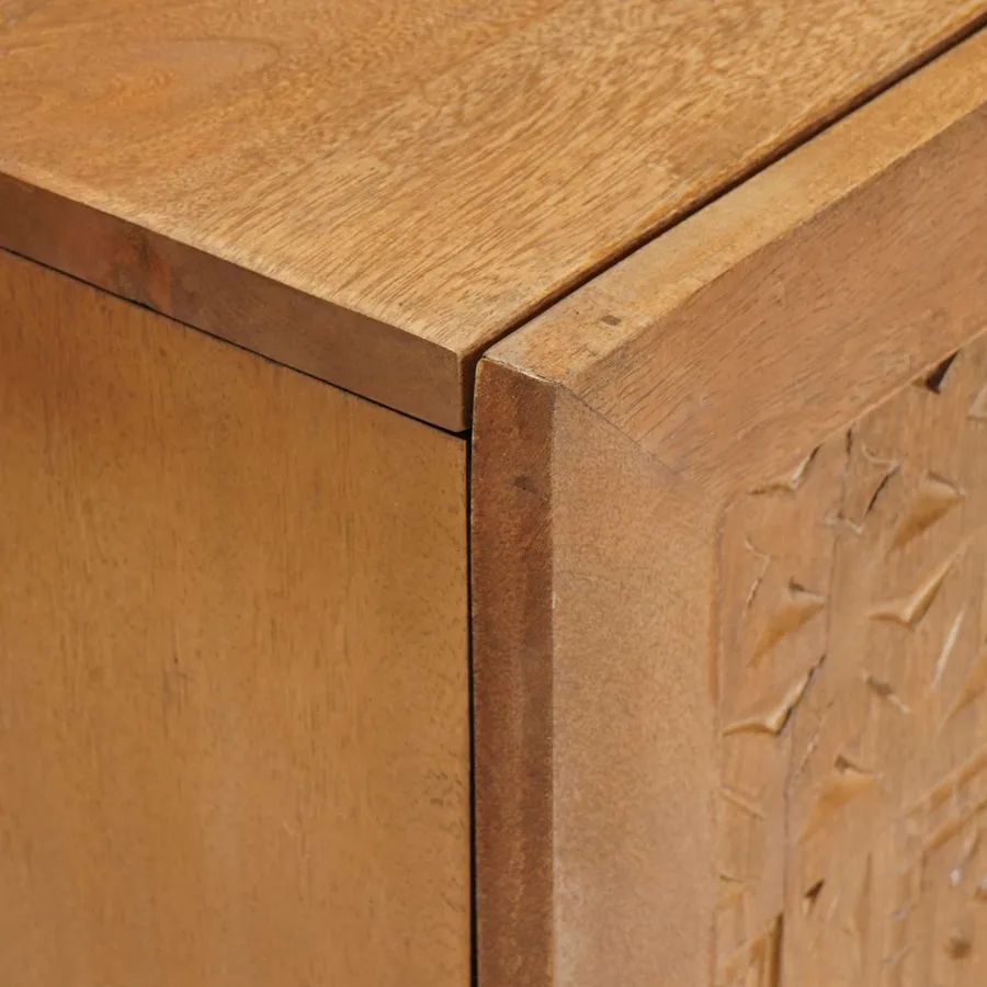 Ensemble de mobilier de salle de bain avec étagère 2 pcs Marron - 7