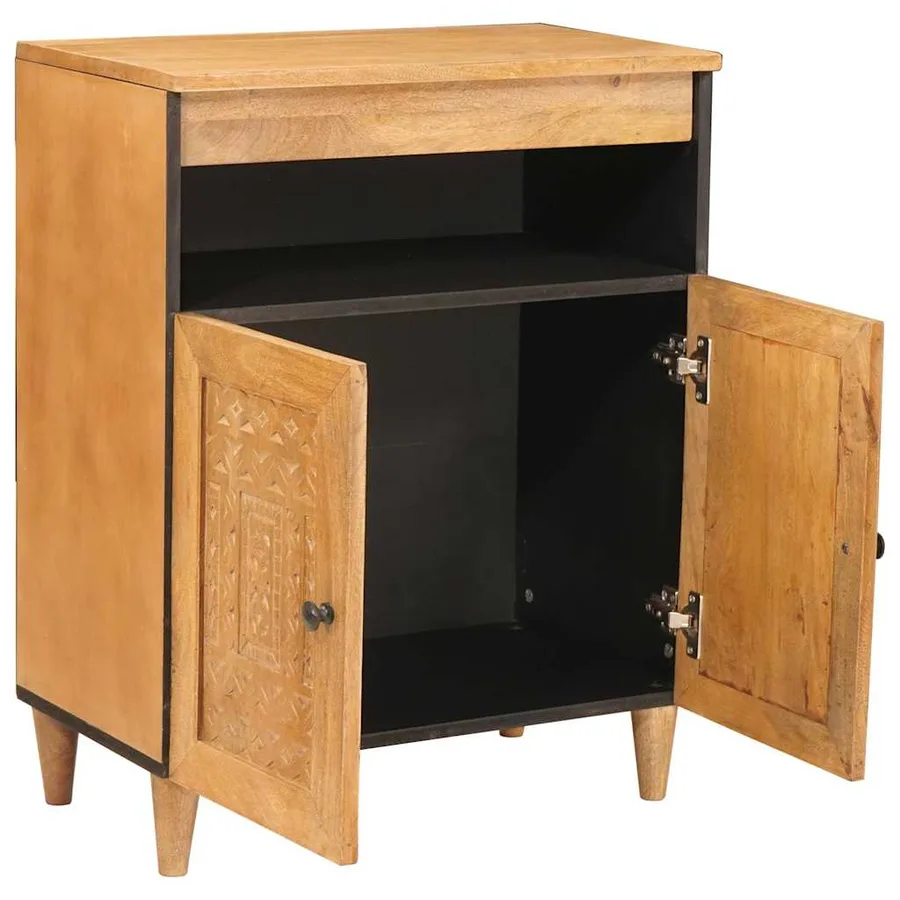Buffet Marron clair 33,5 x 60 x 75 cm - 2