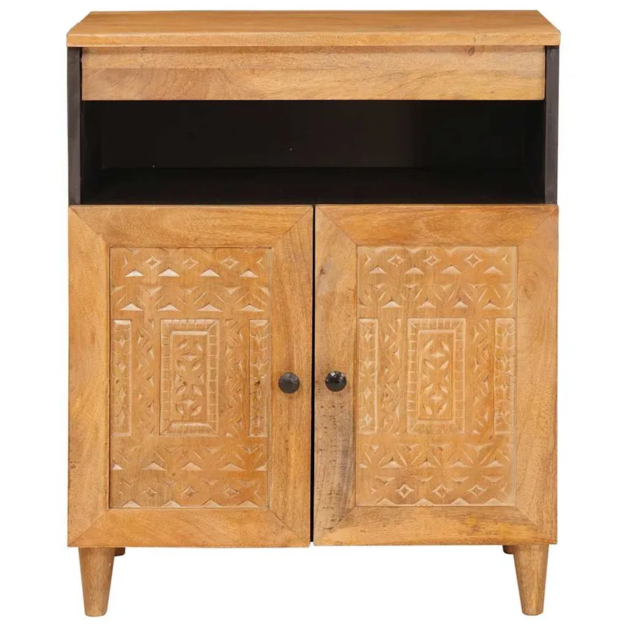 Buffet Marron clair 33,5 x 60 x 75 cm - 3