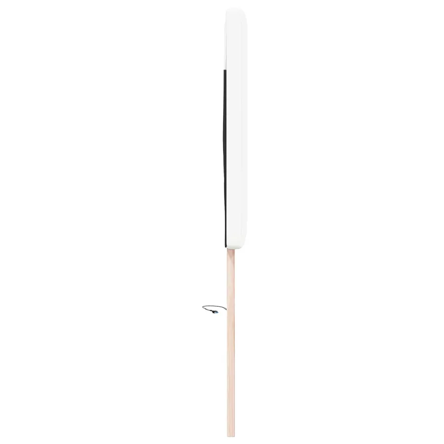 Tête de lit LED Blanc 160 cm Cuir synthétique - 6