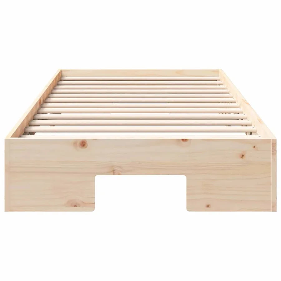 Cadre de lit Marron 80 x 200 cm - 5