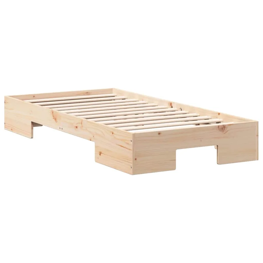 Cadre de lit Marron 80 x 200 cm - 7