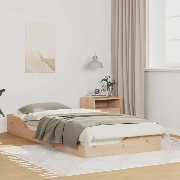 Cadre de lit Marron 80 x 210 cm Pin massif