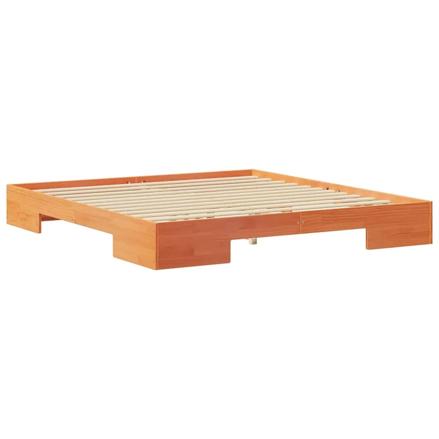 Cadre de lit Marron 180 x 200 cm - 7