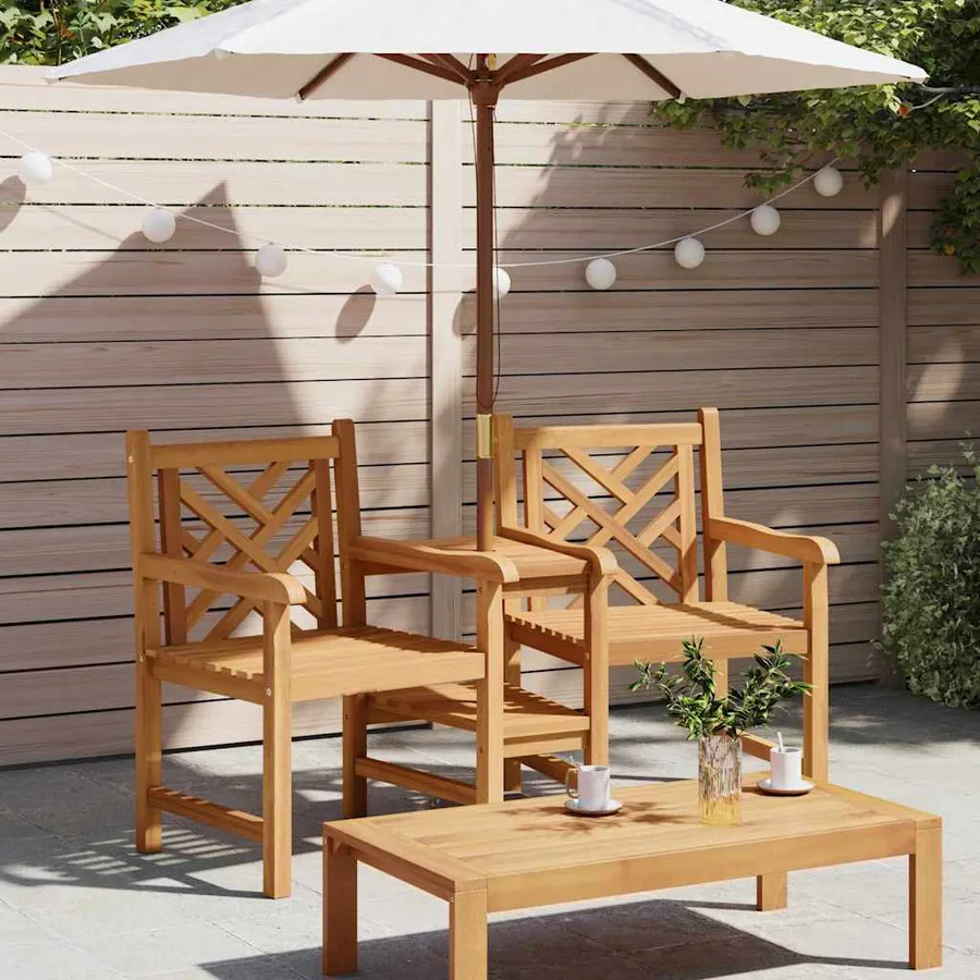 Chaises de jardin et d'extérieur 152 x 63 x 89 cm - 4