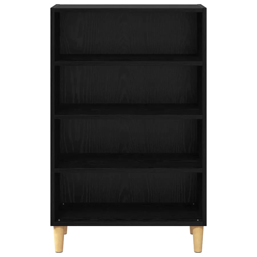 Buffet Chêne noir 57 x 35 x 89.5 cm Bois d'ingénierie - 5