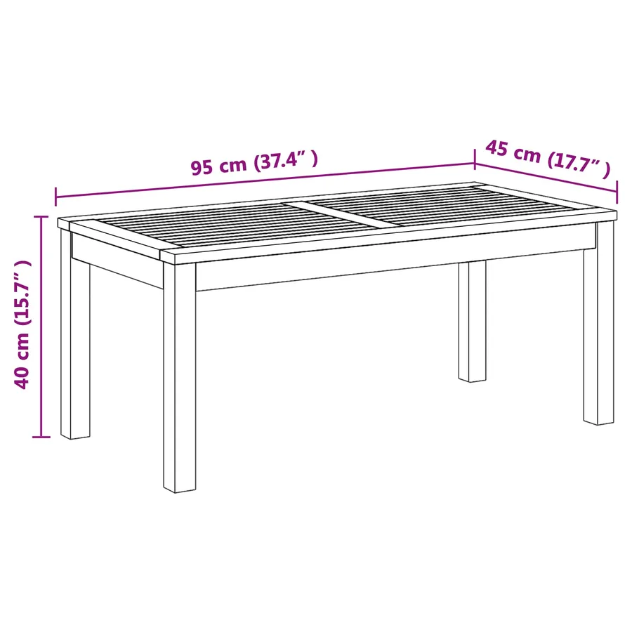 Ensemble banc et table de jardin avec coussin 2 Pièce - 12