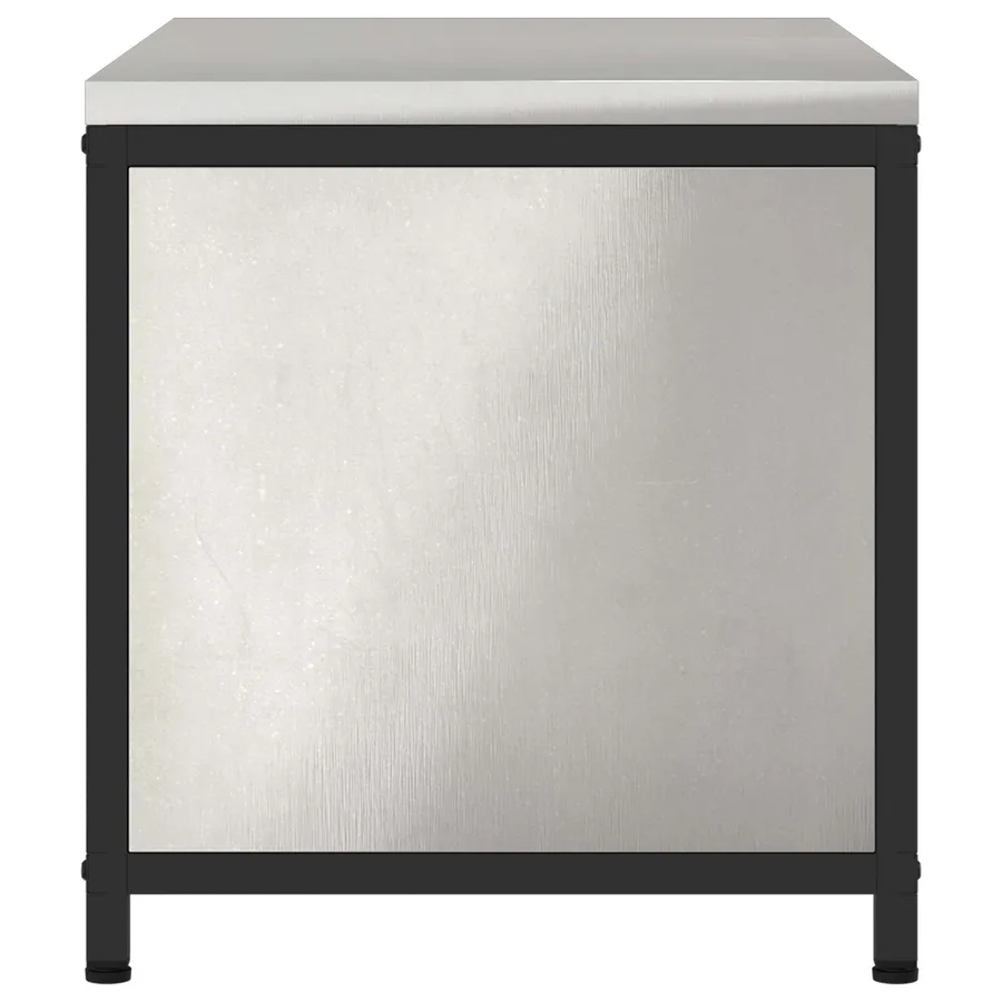 Rangement de cuisine HATTEM Argenté 90 x 50 x 53 cm Acier - 10