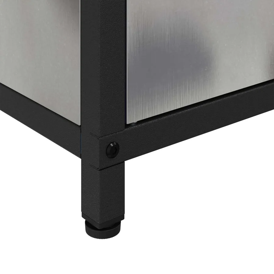 Rangement de cuisine HATTEM Argenté 90 x 50 x 53 cm Acier - 14