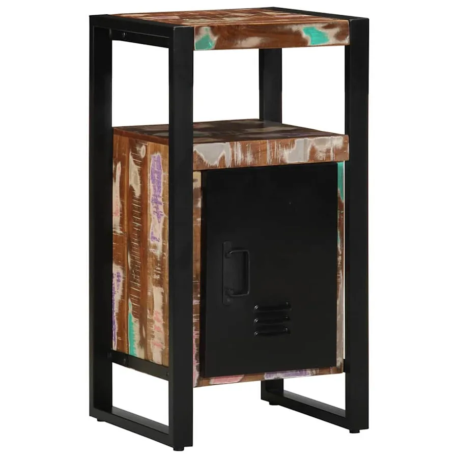 Ensemble de mobilier de salle de bain 4 pcs Bois Recyclé Solide - 5