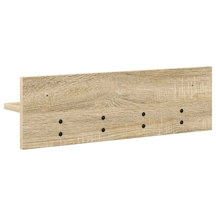 Porte-manteau mural Chêne Sonoma 60 x 10,5 x 18 cm - 7
