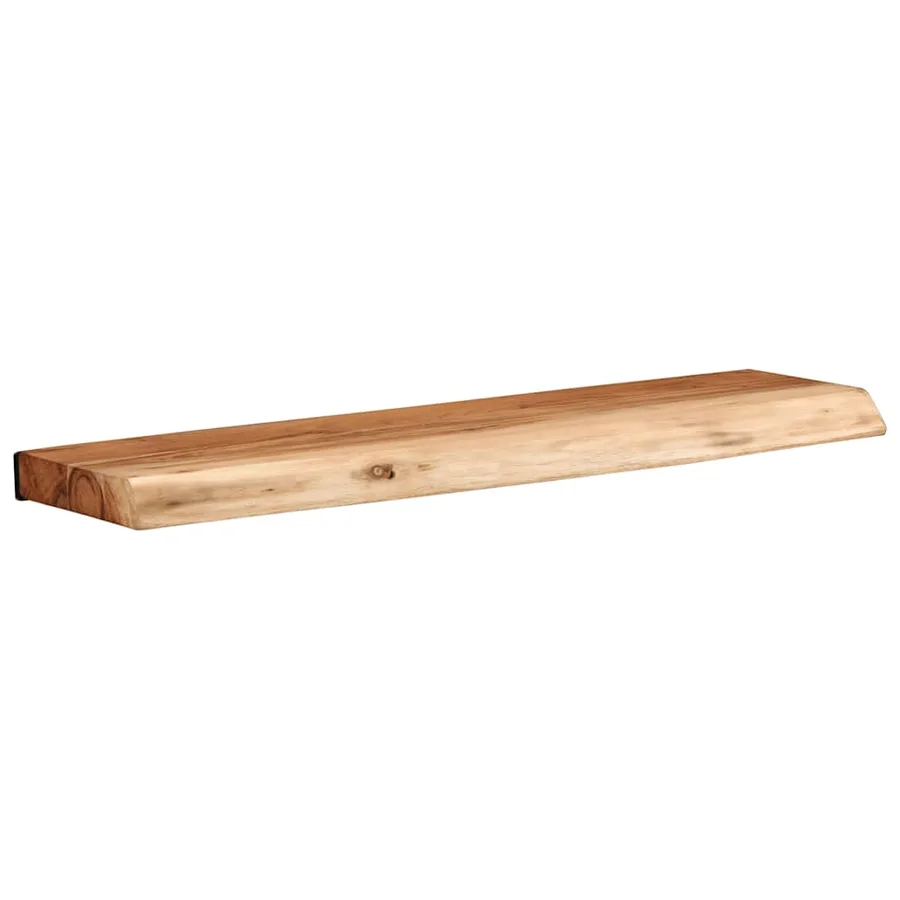Étagères murales 2 pcs 60x20x3,5 cm bois massif d'acacia - 11