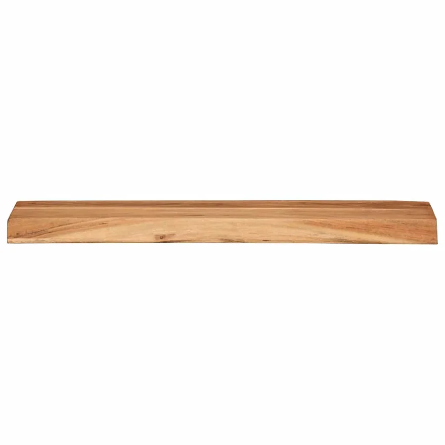 Étagères murales 2 pcs 60x20x3,5 cm bois massif d'acacia - 3