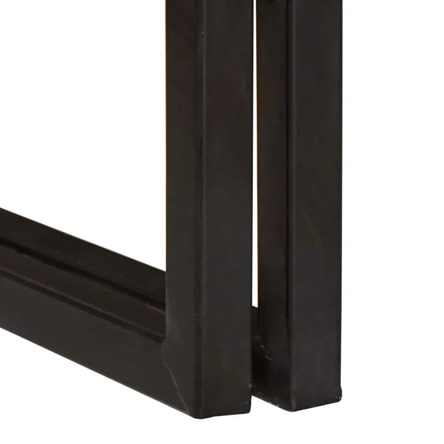 Buffet avec tiroir Marron 66 x 33 x 70 cm Bois d'Acacia Massif - 9