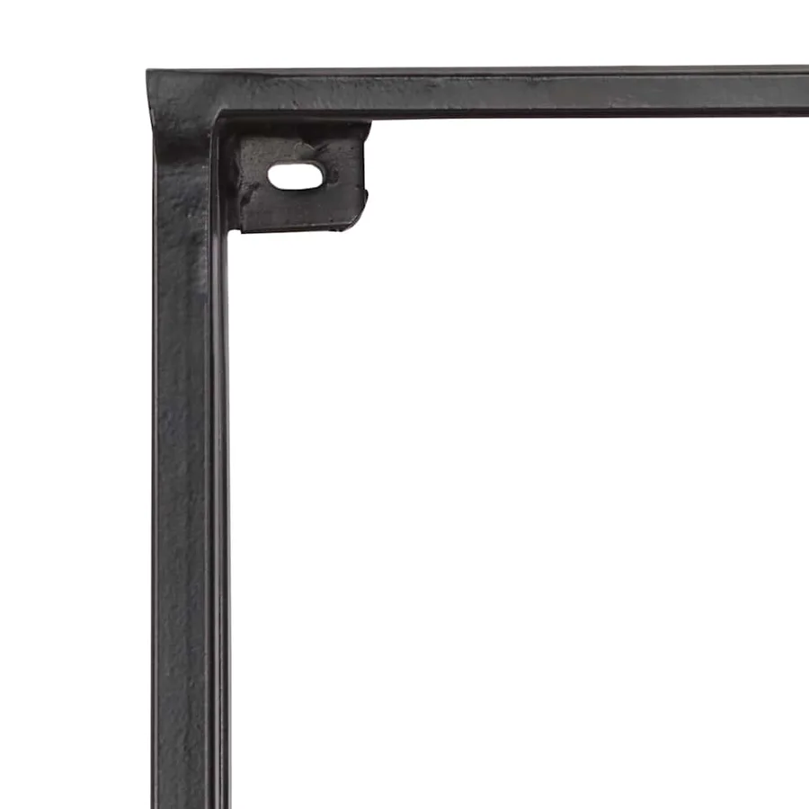 Étagères murales 5 pcs en bois massif d'acacia - 9