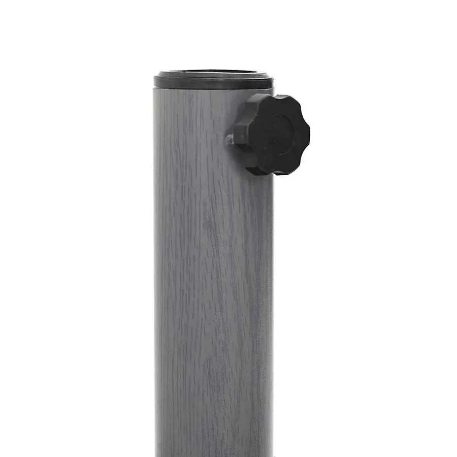 Pied de parasol Aspect Bois Gris Foncé 48 x 48 x 32 cm - 10