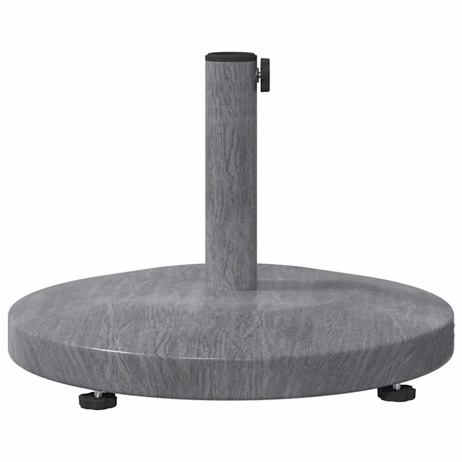 Pied de parasol Aspect Bois Gris Foncé 48 x 48 x 32 cm - 6