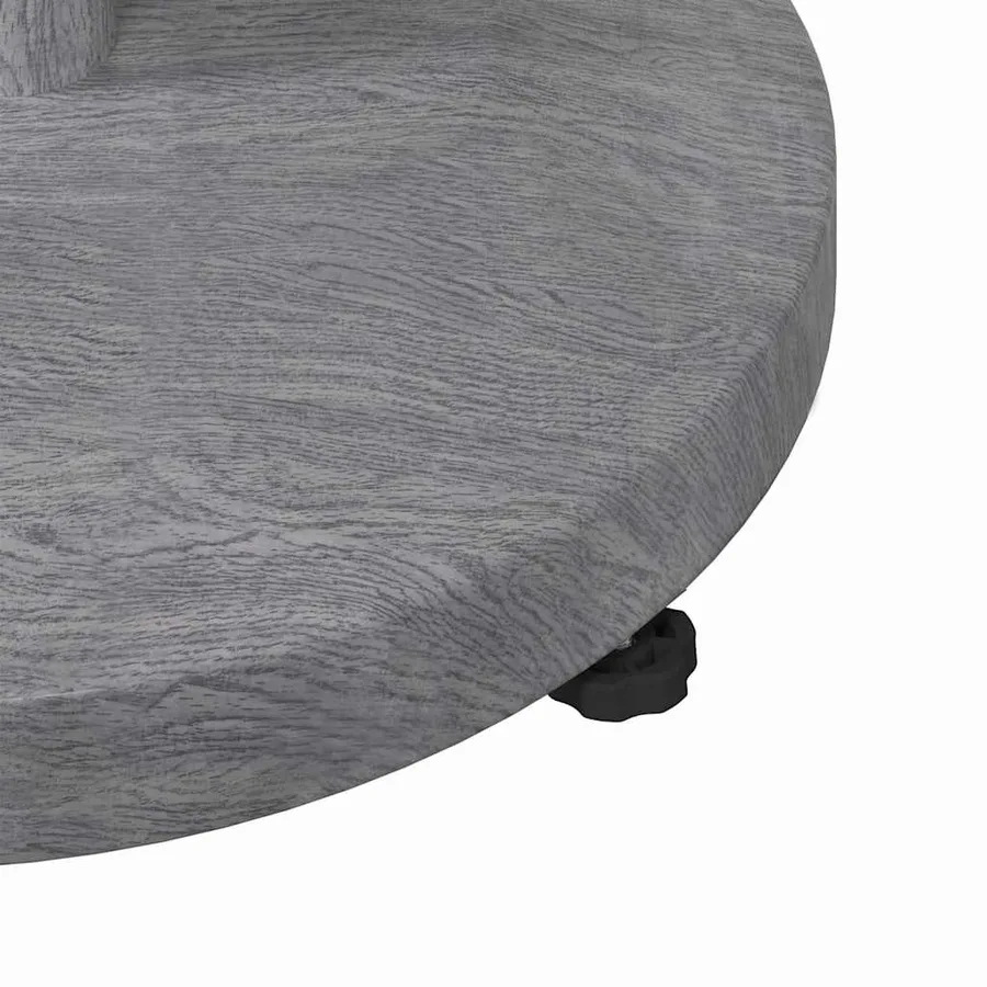 Pied de parasol Aspect Bois Gris Foncé 48 x 48 x 32 cm - 9
