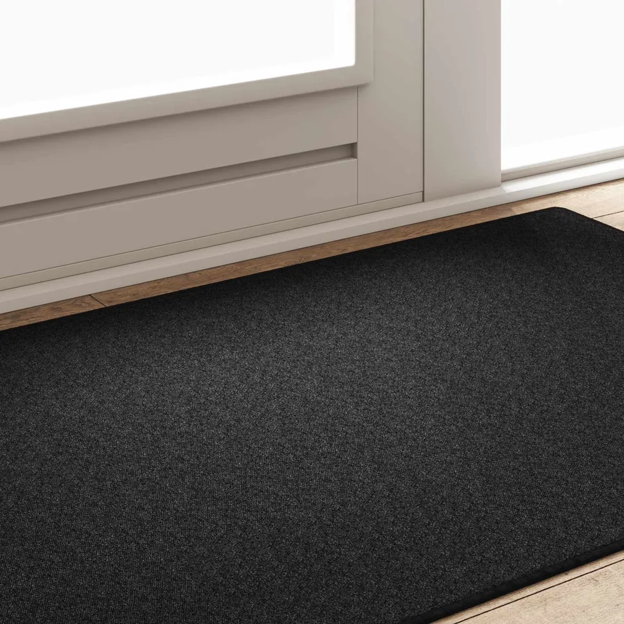 Tapis Couloir Anthracite 100 x 150 cm 100% Polypropylène - 4