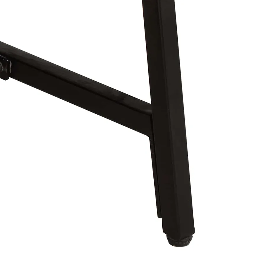 Table à manger 160x80x75 cm bois de manguier massif - 7