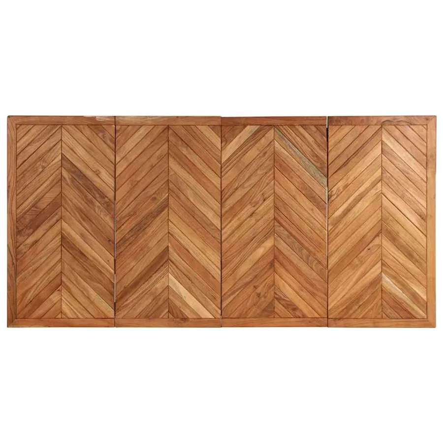 Table à manger 180x90x75 cm bois massif d'acacia - 4