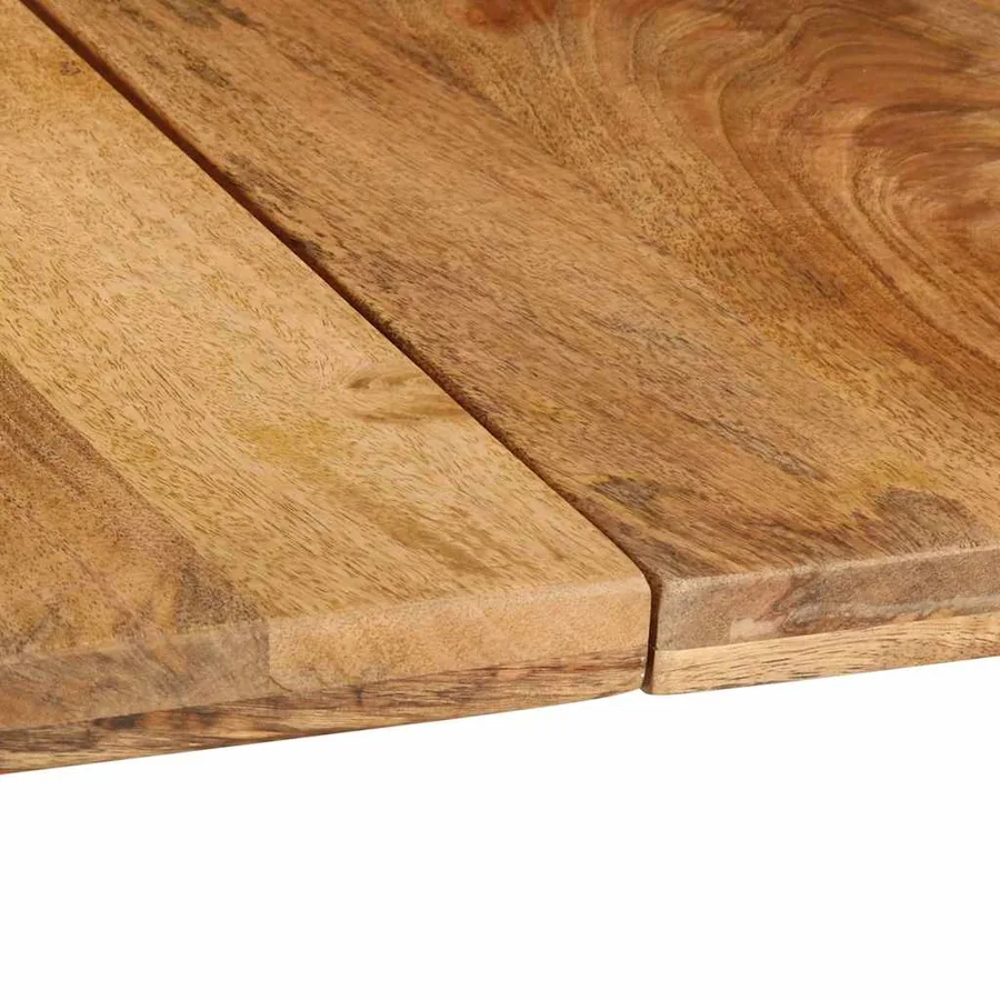 Table à manger 200x100x75 cm bois de manguier massif - 6