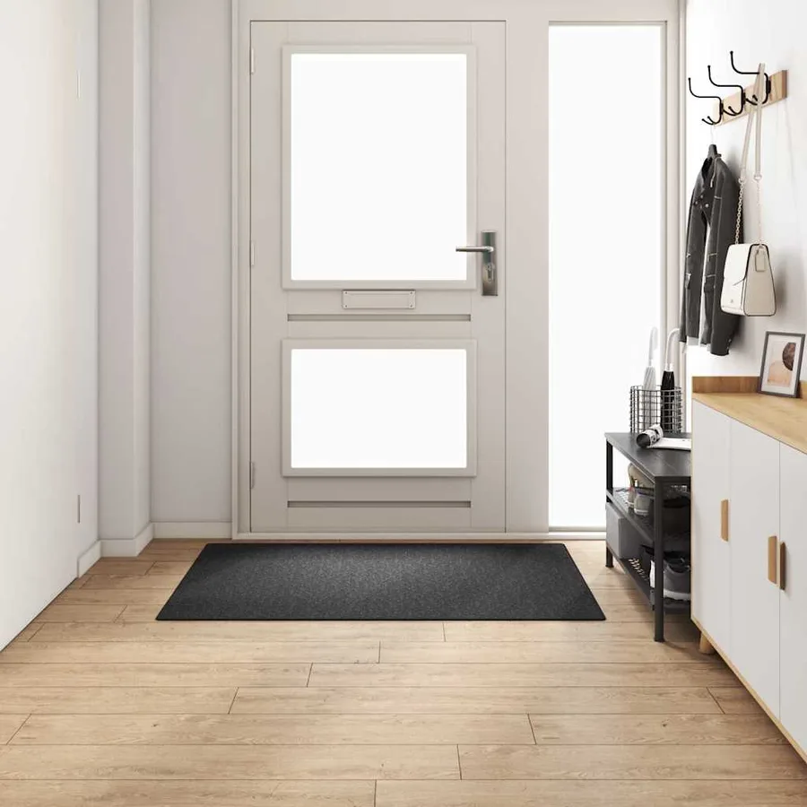 Tapis Couloir Gris foncé 100 x 150 cm 100% Polypropylène - 3