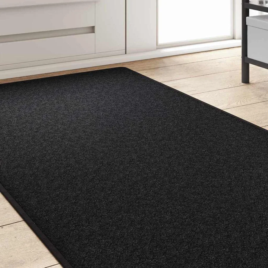 Tapis Couloir Anthracite 80 x 500 cm 100% Polypropylène - 3