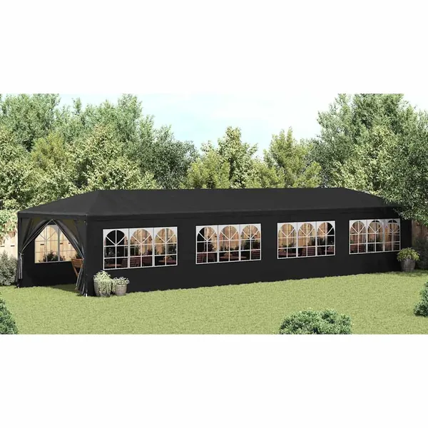 Tente de réception 3x12 m anthracite