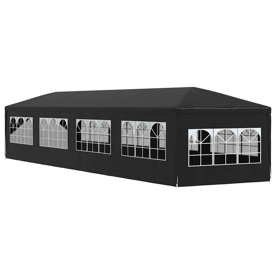 Tente de réception 3x12 m anthracite - 6