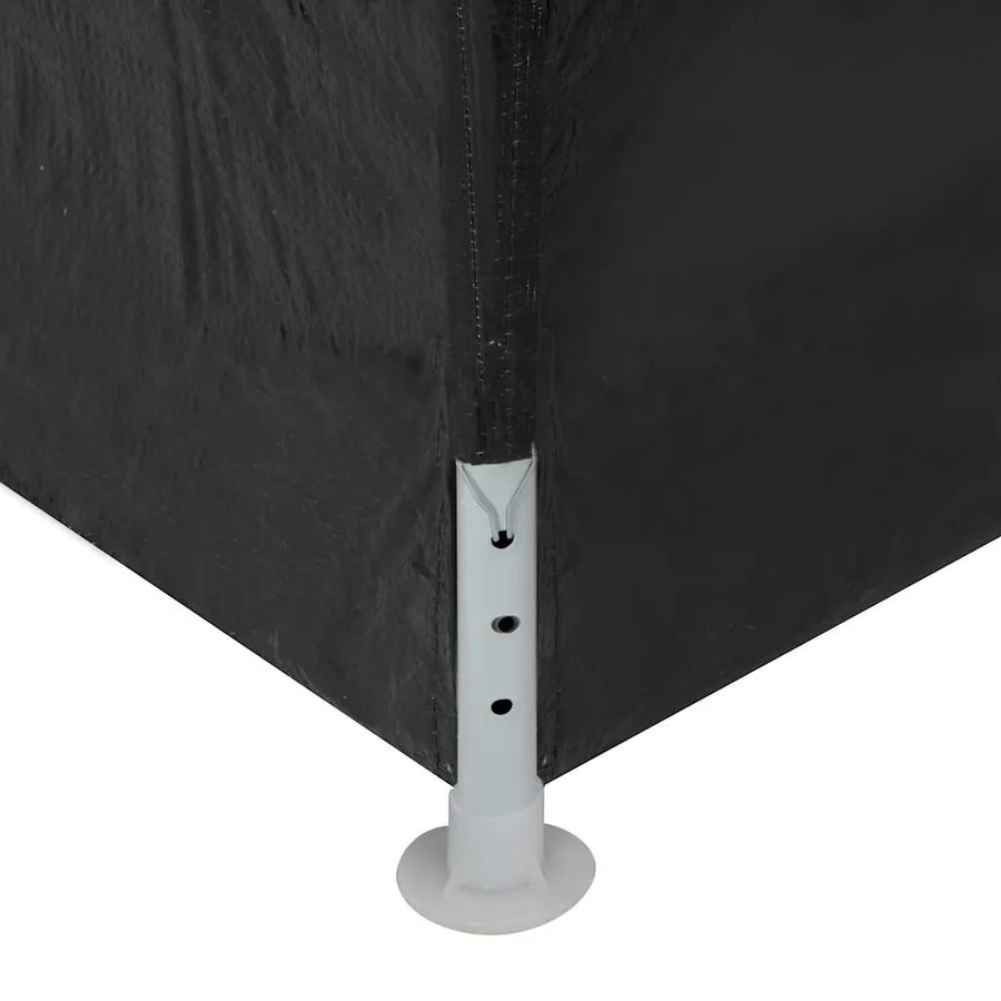 Tente de réception 3x12 m anthracite - 8