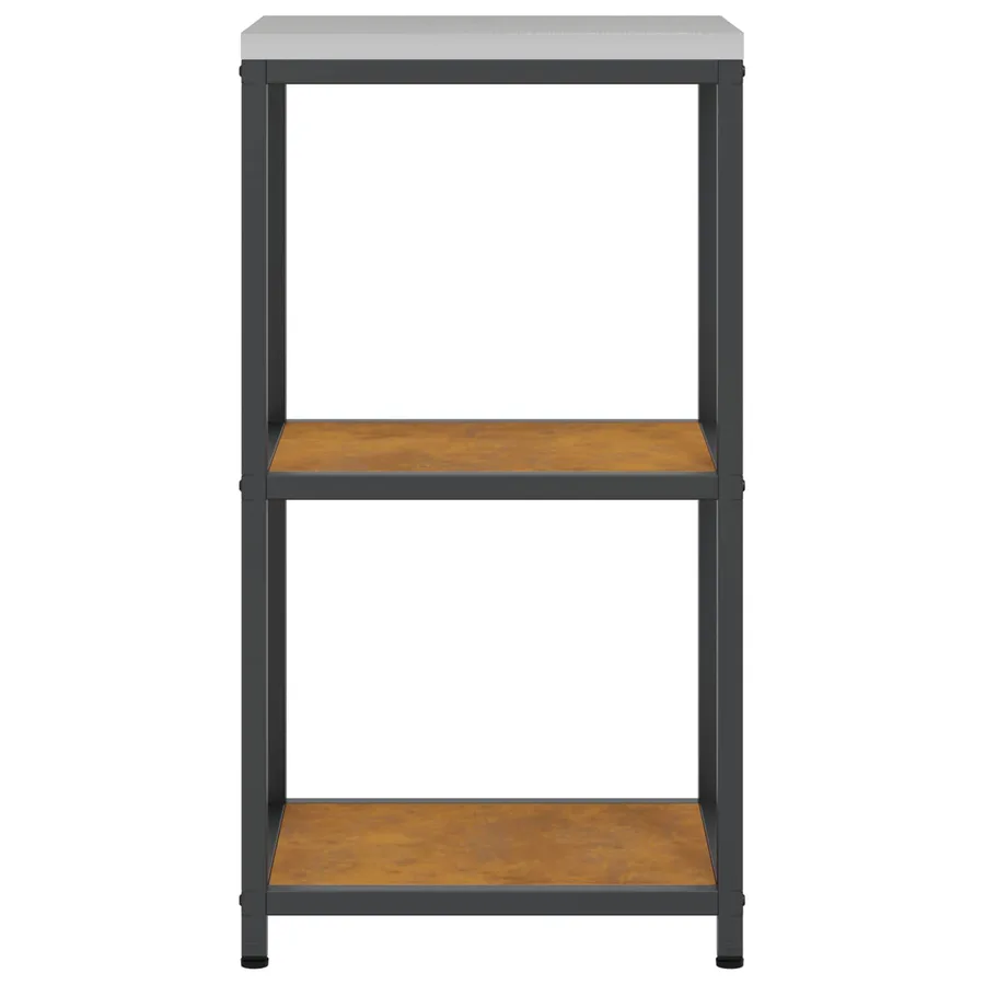 Rangement de cuisine HATTEM Rouillé 40 x 50 x 92 cm Acier - 9